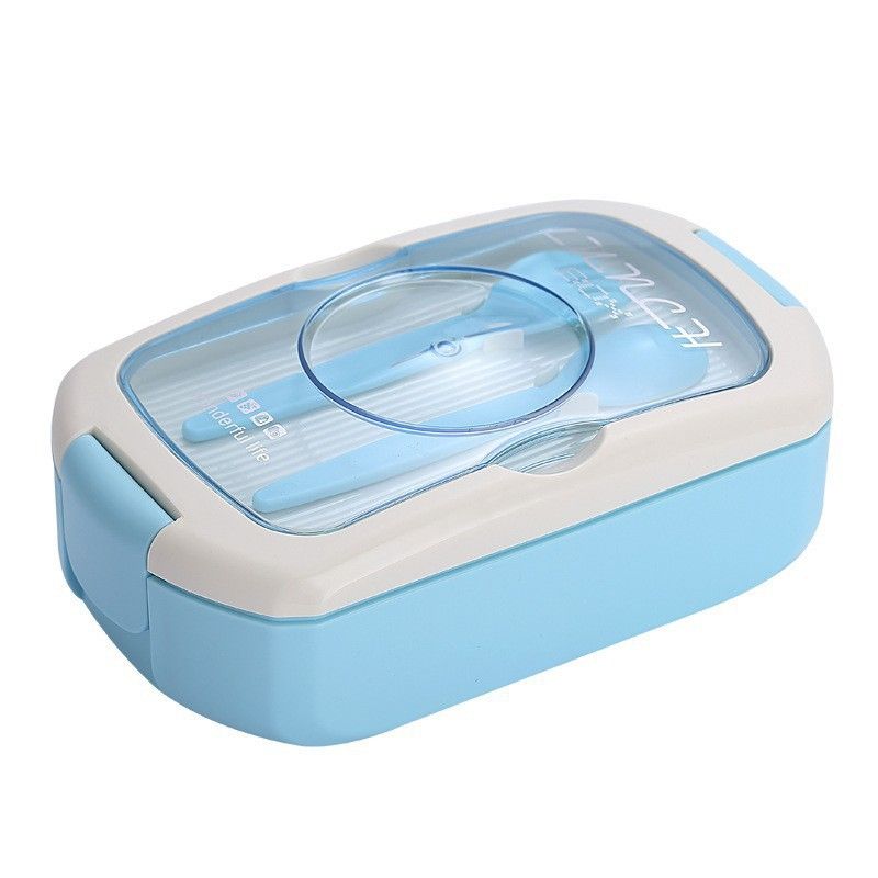 Fiambrera Bento de plástico al por mayor, Fiambrera estilo Bento, Oficina
