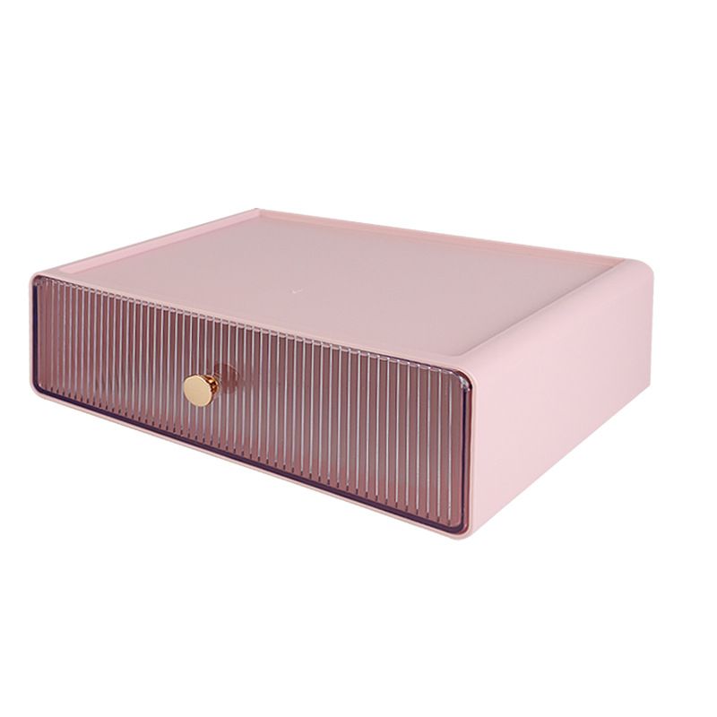Dorm Stylish Desktop Drawer Storage Box Office Stackable Pull-Out Stationery Storage