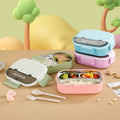 Fiambrera Bento de Acero Inoxidable 304 al por Mayor, Recipiente Apilable para Alimentos, Minimalista