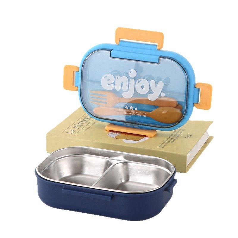 Fiambrera Bento de Acero Inoxidable 304 al por Mayor, para Viajes y Picnics