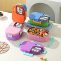 Minimalist Student Buckle Compartment Lunch Box and Water Cup Set Office Worker 304 Stainless Steel Lunch Bento Box Food Container