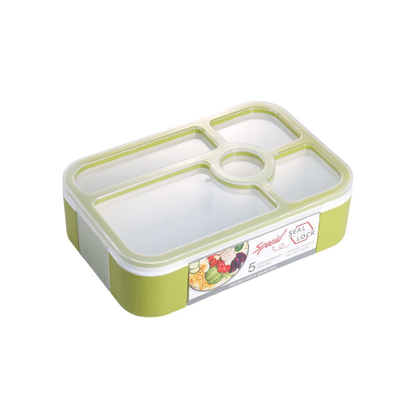 Minimalist Student Japanese Style Compartment Lunch Box Large Capacity Office Worker Lunch Bento Box Picnic Food Container