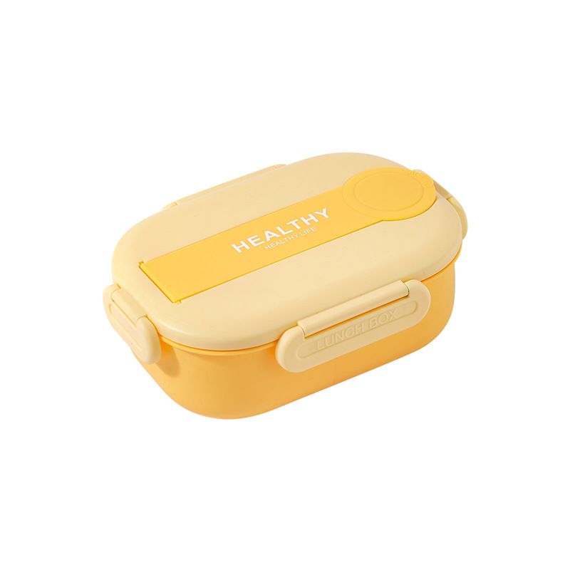 Minimalist Office Worker Meal Prep Compartment Lunch Box Student 304 Stainless Steel Lunch Bento Box with Cutlery Portable Food Container