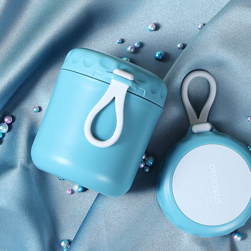 Japanese Style 304 Stainless Steel Soup Cup Lunch Box Bento Box Portable Portable Water Cup