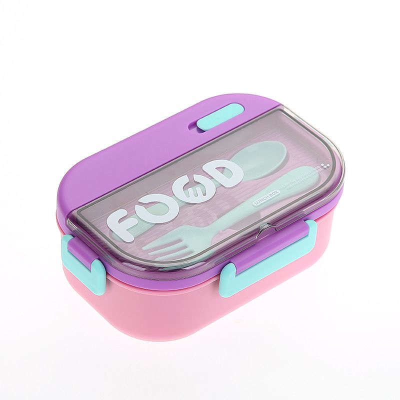 Fiambrera Bento al por mayor, con tapa Contenedor de alimentos apilable