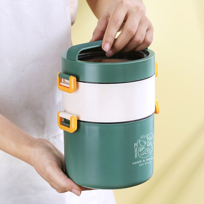 Fiambrera Bento de plástico al por mayor, para marcas de preparación de comidas
