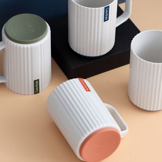 Plastic Kids Mouthwash Cup Couple Toothbrush Cup Stylish Mouthwash Cup Tooth Mug Student Mouth Cup Wash Cup