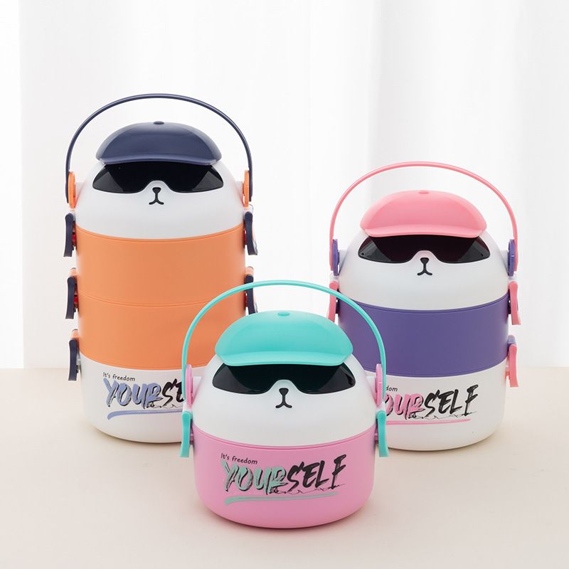 Fiambrera Bento de Acero Inoxidable 304 al por Mayor, Portátil para Marcas de Preparación de Comidas