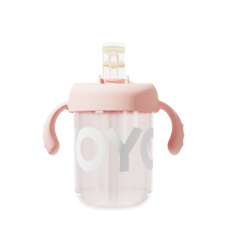 Infant Baby Training Cup 1 Direct Drinking Cup Straw Cup with Scale Kids Milk Cup Tumbler Cup