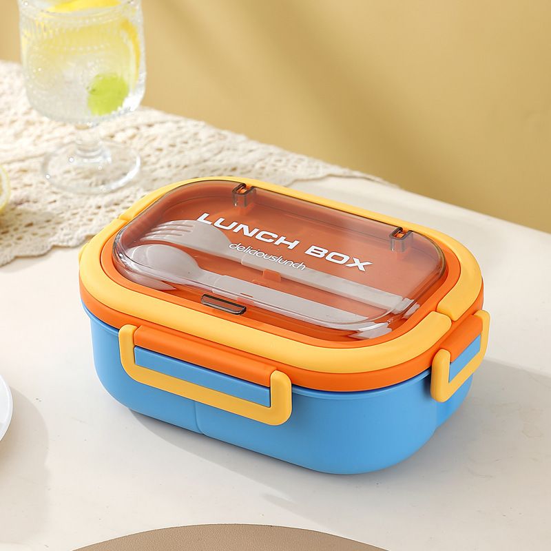 Caja de almuerzo bento de PP de grado alimenticio al por mayor, con compartimentos