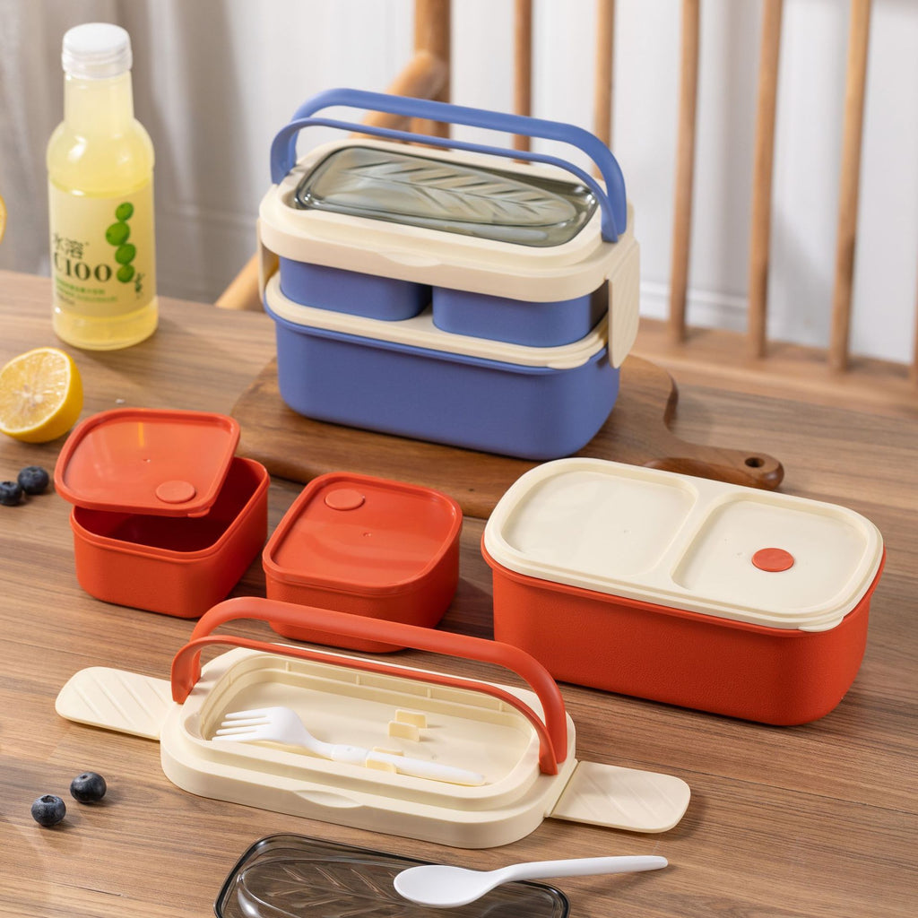 Fiambrera Bento de PS al por mayor, compartimento rectangular