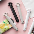 Kitchen Cute Cat Paw Bag Sealing Clip Portable Clip Snack Storage Fresh-Keeping Plastic Sealing Clip Cartoon