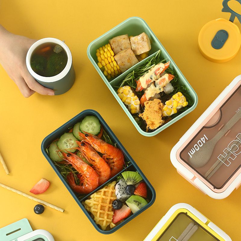 Bento al por mayor, fiambrera a prueba de fugas