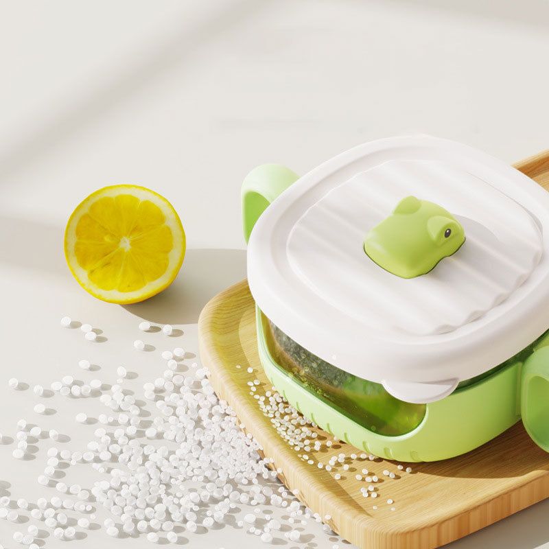 Kids Cartoon Small Crocodile Infant Baby Food Bowl with Handle Baby Kindergarten Eating Learning Bowl with Straw