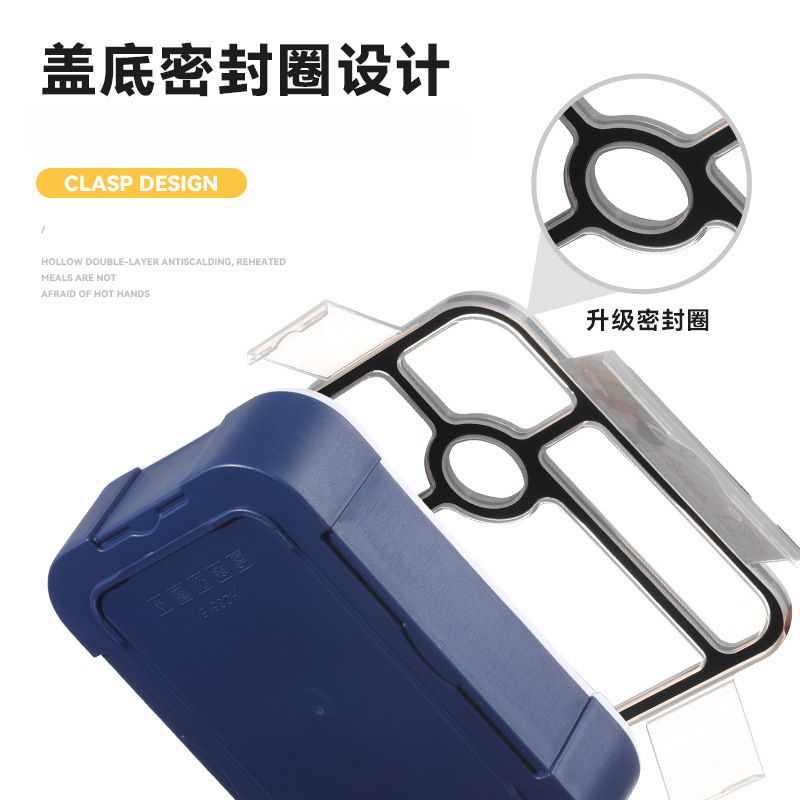 Minimalist Student Japanese Style Compartment Lunch Box Large Capacity Office Worker Lunch Bento Box Picnic Food Container