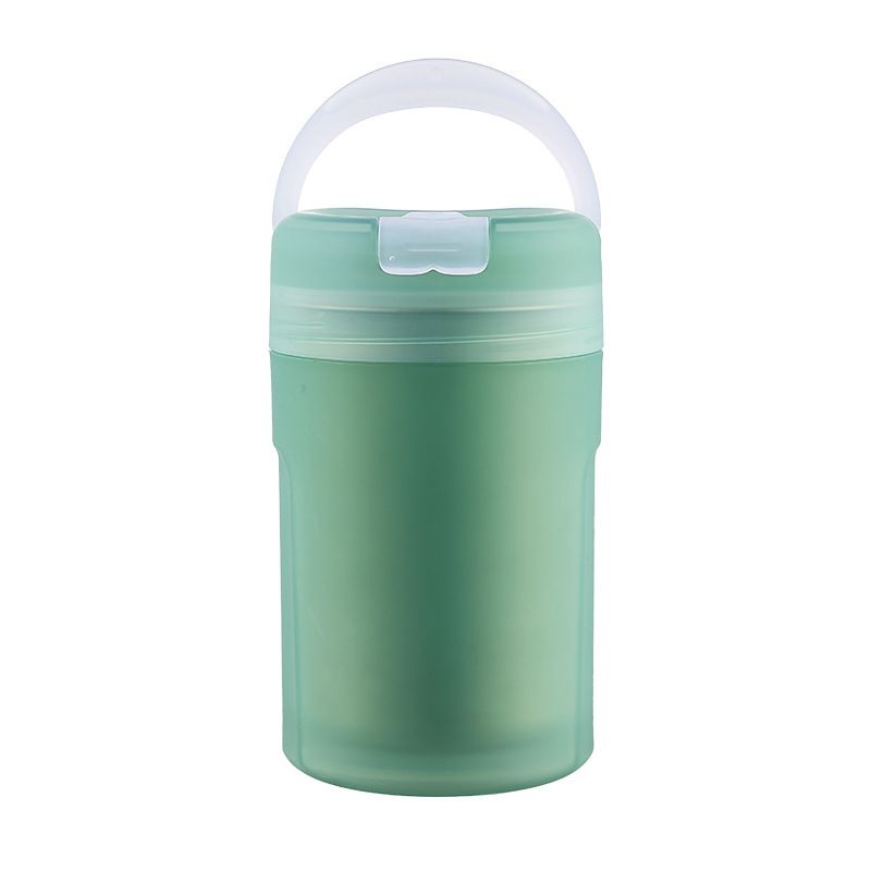 Japanese Style 304 Stainless Steel Soup Cup Student Milk Cup Office Worker Portable Portable Water Cup
