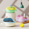 Baby Baby Food Bowl 316 Stainless Steel Little Plane Shape Eating Bowl Infant Kids Study Training Suction Bowl