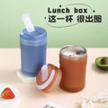 Japanese Style 304 Stainless Steel Soup Cup Student Milk Cup Office Worker Portable Portable Water Cup