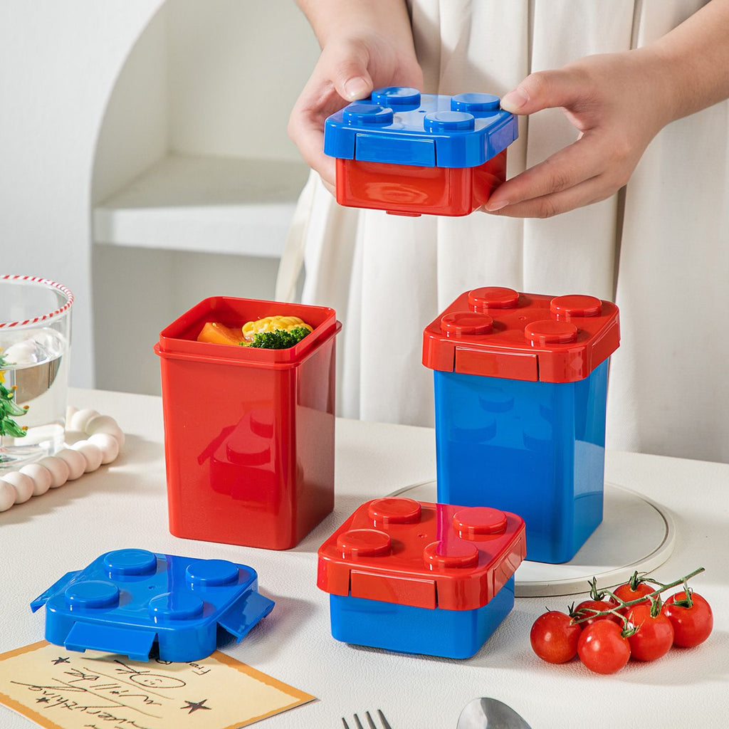 Contenedor mayorista de PP para almacenar alimentos, fiambrera portátil apilable