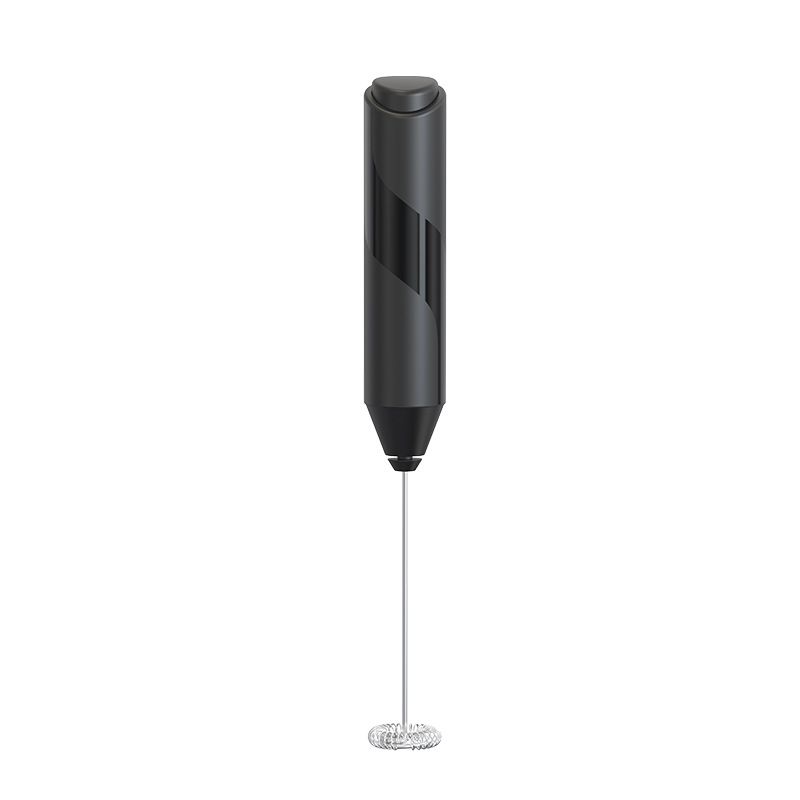 Creative Electric Milk Frother 304 Stainless Steel Handheld Milk Frothing Whisk Household Egg Beater