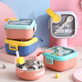 Kids 304 Stainless Steel Baby Food Bowl Baby Feeding Tableware Set Infant Grinding Bowl Soup Ladle Portable