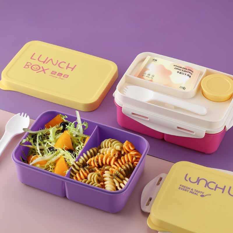 Minimalist Compartment Student Lunch Box Light Food Container Sauce Box Tableware Office Worker Lunch Bento Box