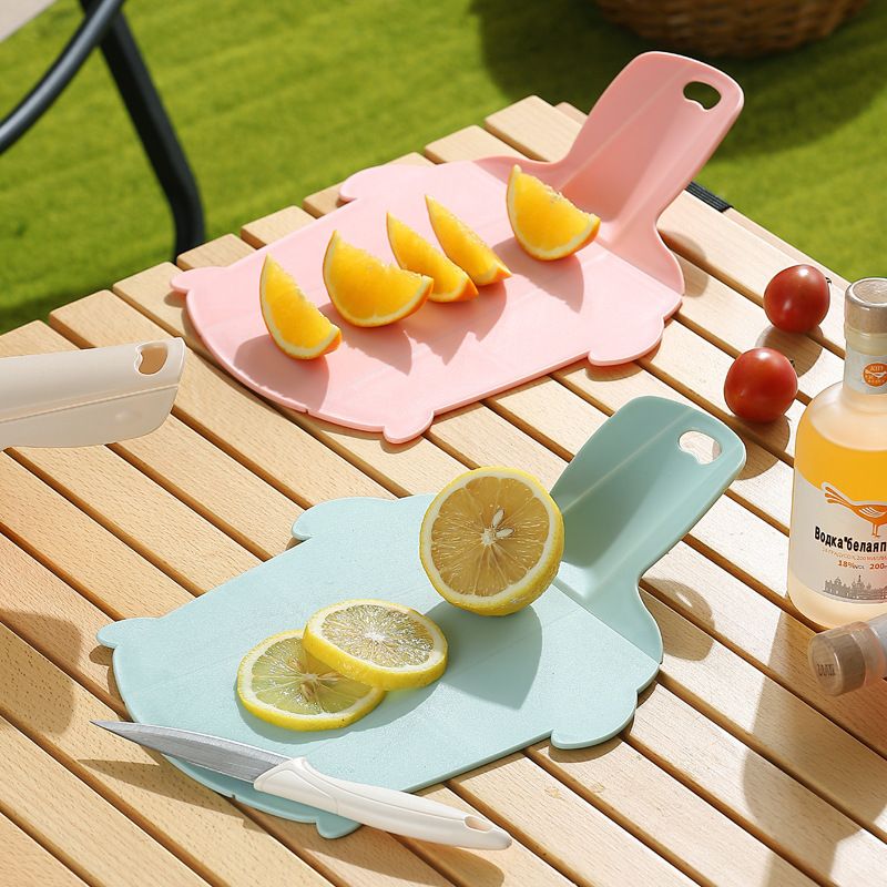 Kitchen Tableware Plastic Cutting Board Student Outdoor Travel Portable Foldable Picnic Cutting Board