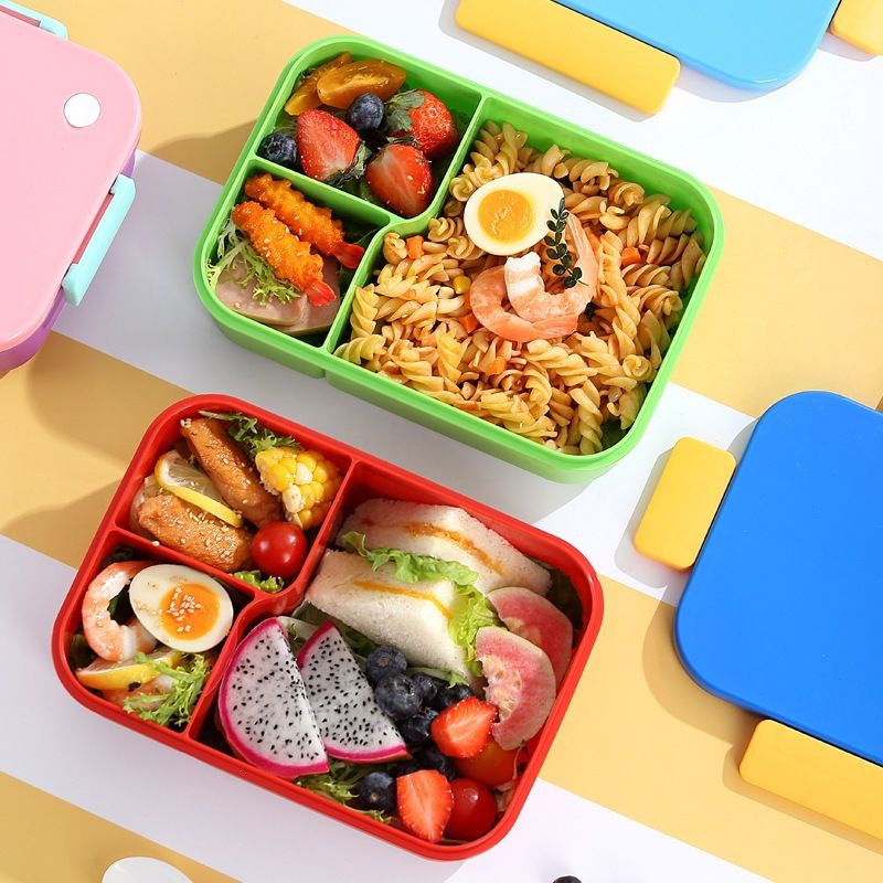 Fiambrera Bento de Plástico al Por Mayor, Compartimento