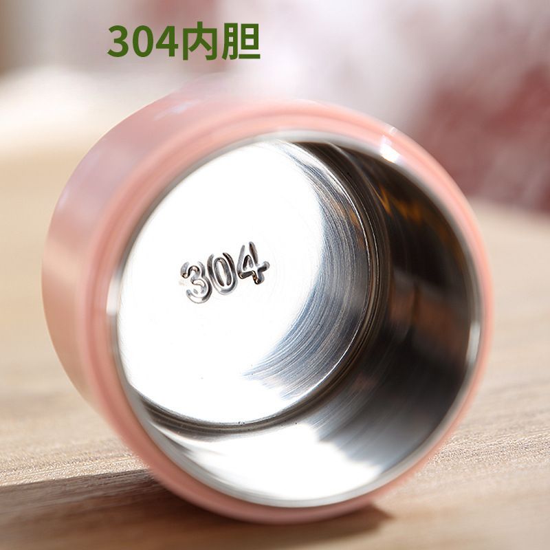 Office Worker Portable 304 Stainless Steel Large Capacity Multi-Layer Soup Cup and Porridge Jar Student Oatmeal Cup Milk Cup