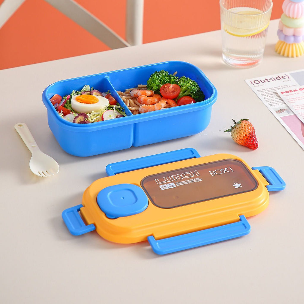Student Minimalist 304 Stainless Steel Lunch Box Office Worker Portable Cafeteria Takeout Lunch Bento Box Sauce Box