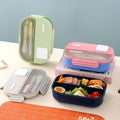 Minimalist Student Lunch Box and Water Cup Set Office Worker Lunch Bento Box Microwave Safe Portable Food Container