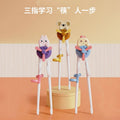 Cartoon Kids Training Chopsticks Tableware Baby Chopsticks Trainer Baby Food Tool Plastic Chopsticks