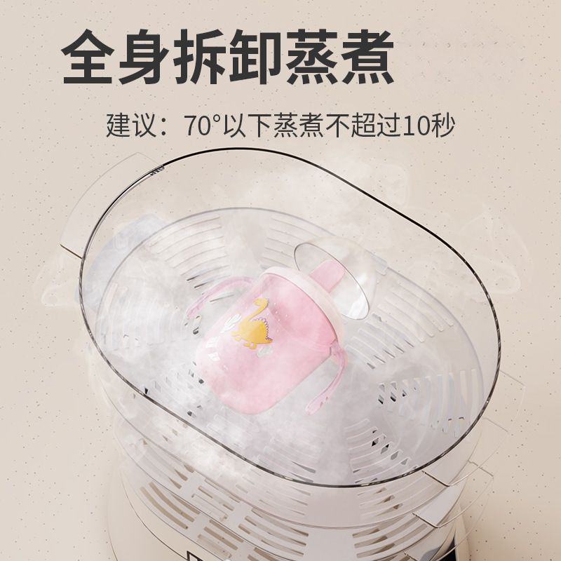 Cartoon Kids Training Cup Infant Duckbill Cup Baby Milk Cup with Handle Scale Direct Drink Spout Baby Bottle Water Cup