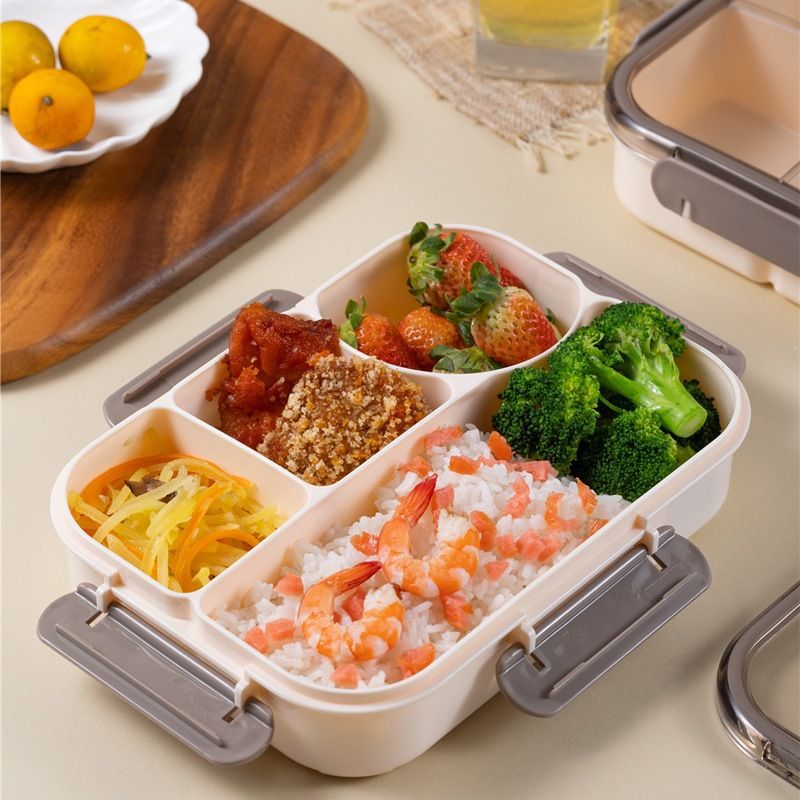 Fiambrera Bento de PP+AS al por mayor, Fiambrera estilo Bento