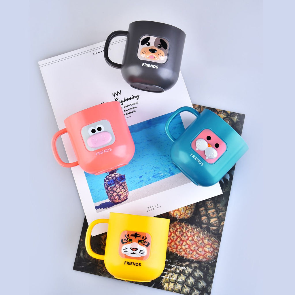 Vaso de agua de PS al por mayor para niños, diseño de dibujos animados para hidratación infantil