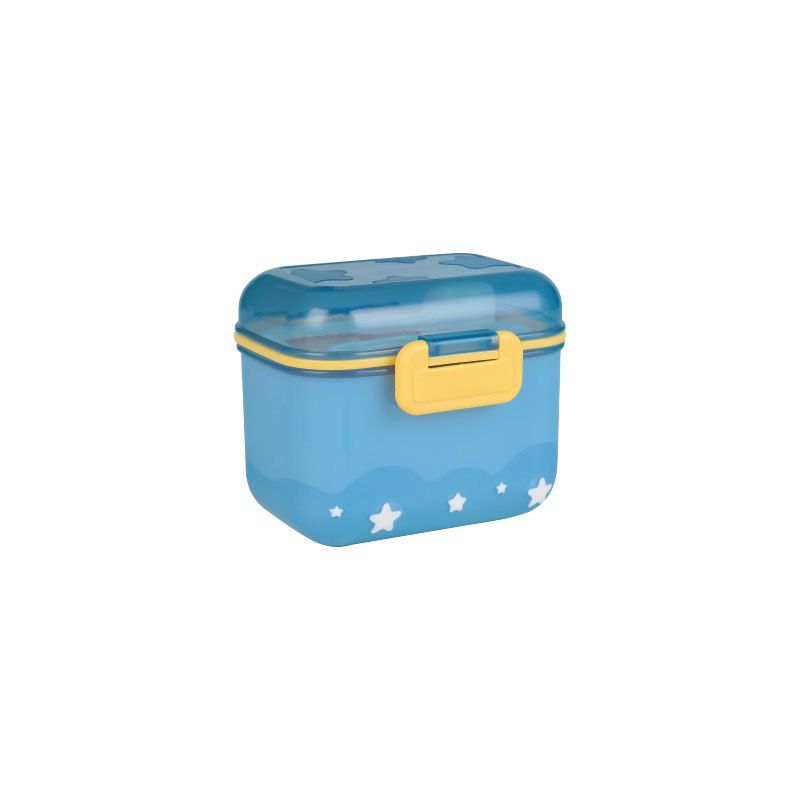 Creative Infant Milk Powder Box Portable Outdoor Dispensing Compartment with Spoon and Fork Baby Snack Box Baby Food Wholesale