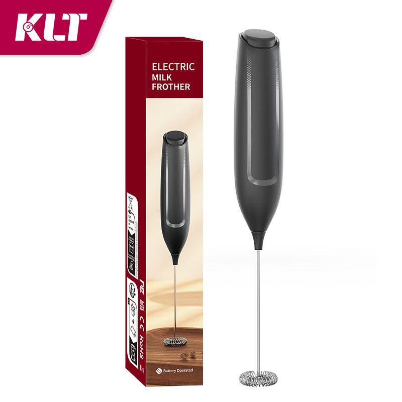 Rechargeable Portable Household Electric Milk Frother Creative Smart Milk Frother Electric Egg Beater