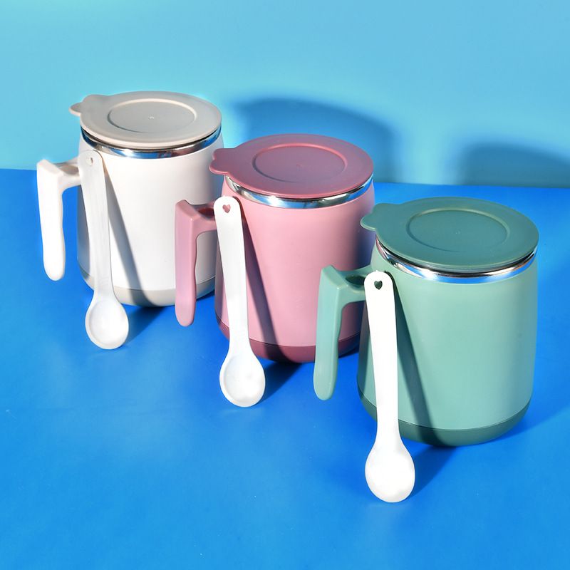 Wholesale 304 Stainless Steel Kids Water Cup, Lid Cup with Handle