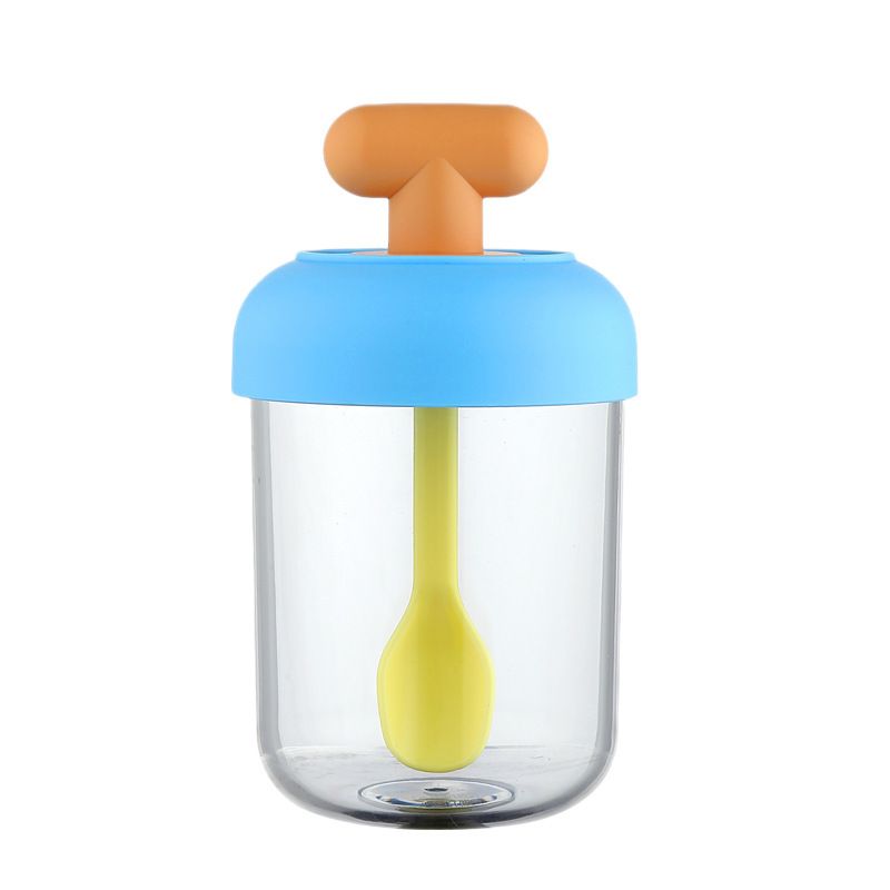 Student Creative Oatmeal Cup with Spoon Milkshake Cereal Brewing Milk Cup Portable Outdoor Salad Cup
