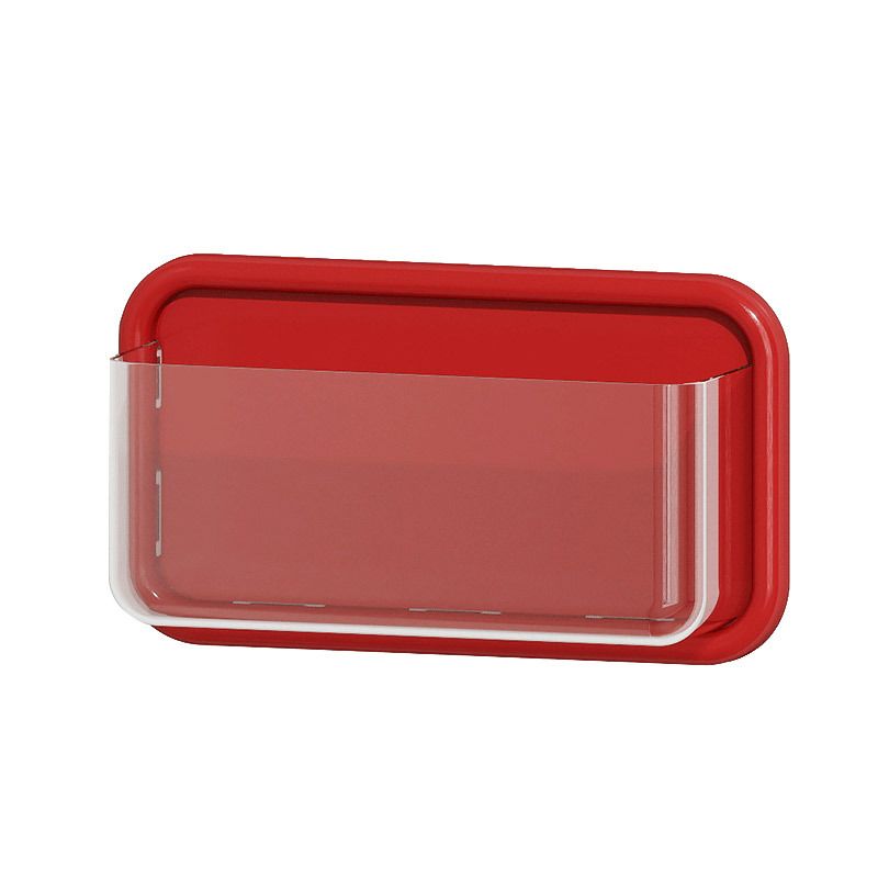 Household Fridge Magnetic Storage Box Storage No-Drill Kitchen Cling Film Fresh-Keeping Bag Organizer Rack