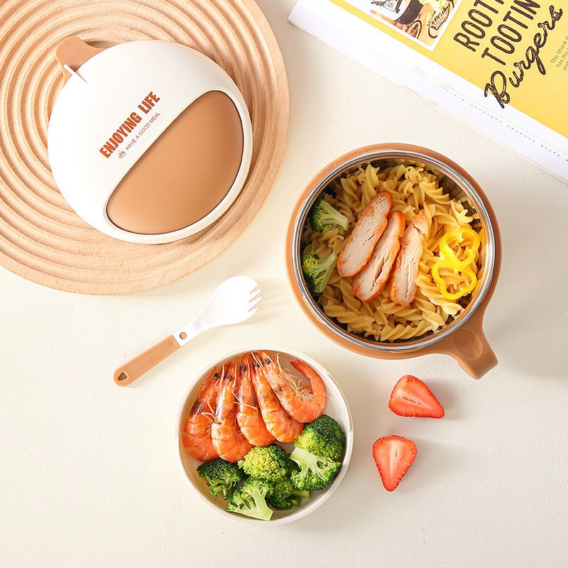 Fiambrera Bento de Acero Inoxidable 304 al por Mayor, para Marcas de Preparación de Comidas